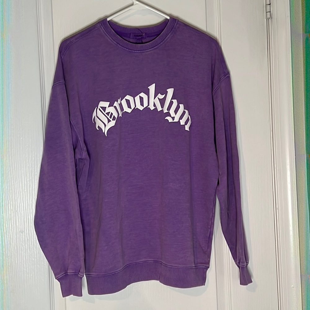 NWT - Brooklyn oversized crew
